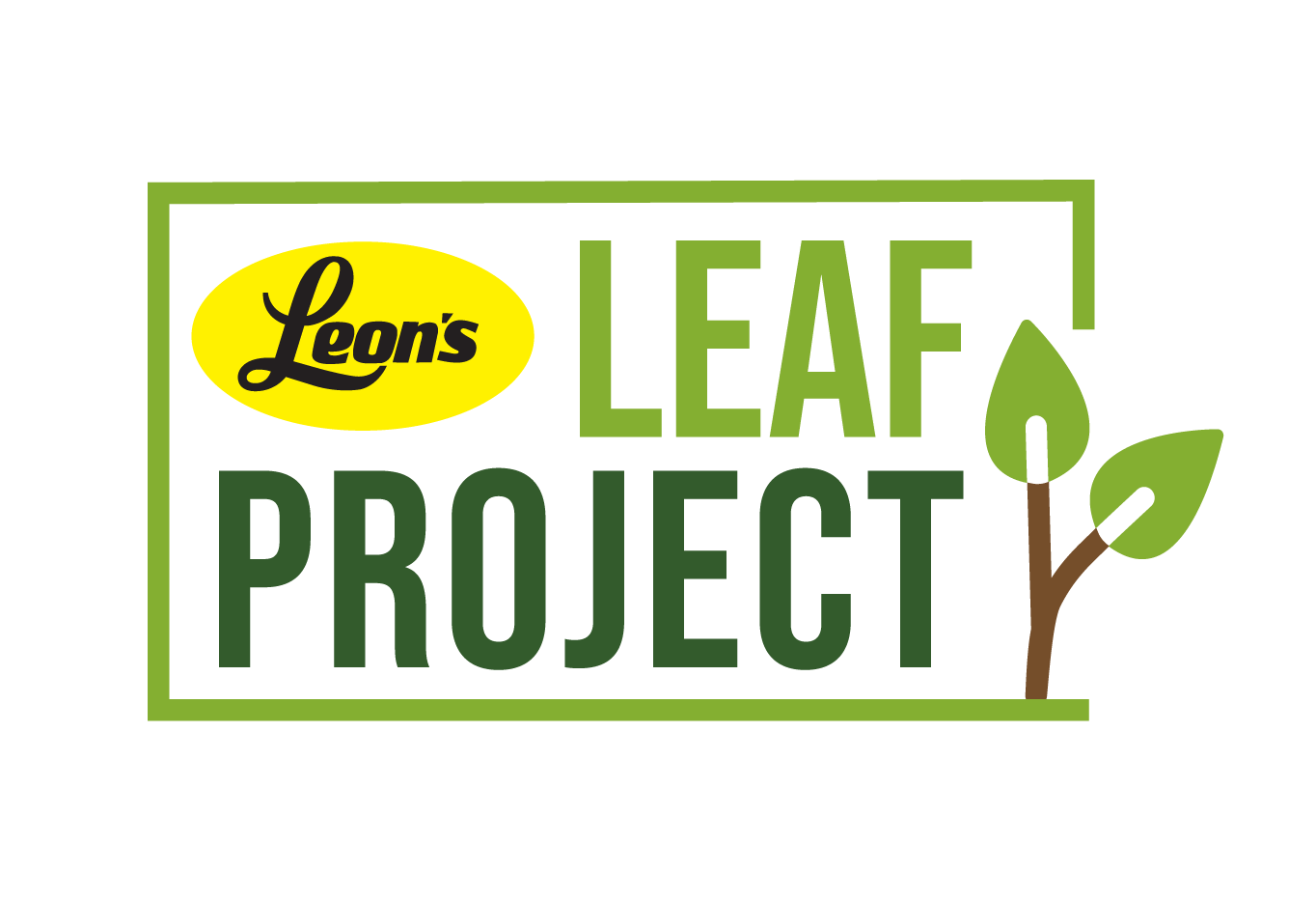 sponsor logo: Leon's leaf project